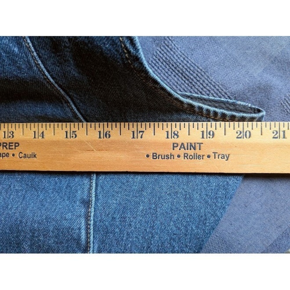 We The Free High Roller Denim Overalls Womens M Boho Relaxed Comfy Jumpsuit Cute - Picture 7 of 12